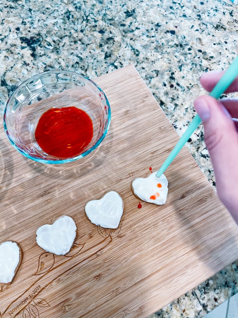 splatter watercolor cookies