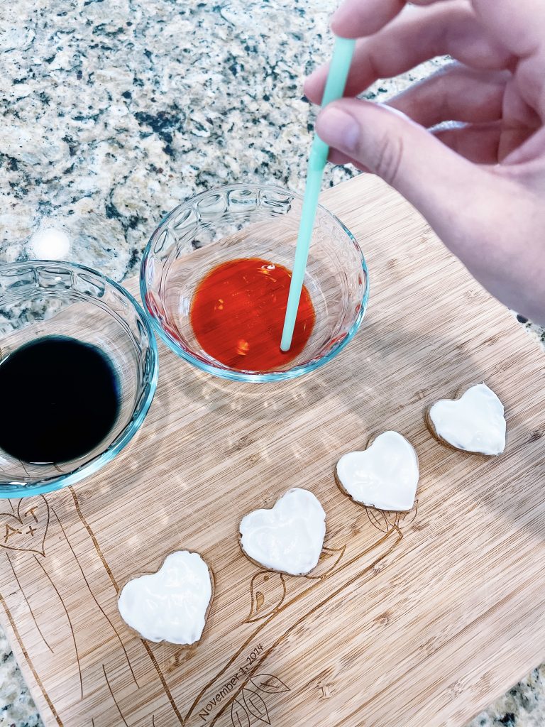 splatter watercolor cookies